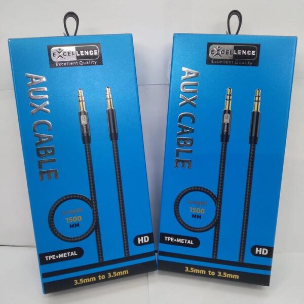 Kabel Aux Excellence Murraya 3.5mm Kabel Audio - Gambar 5