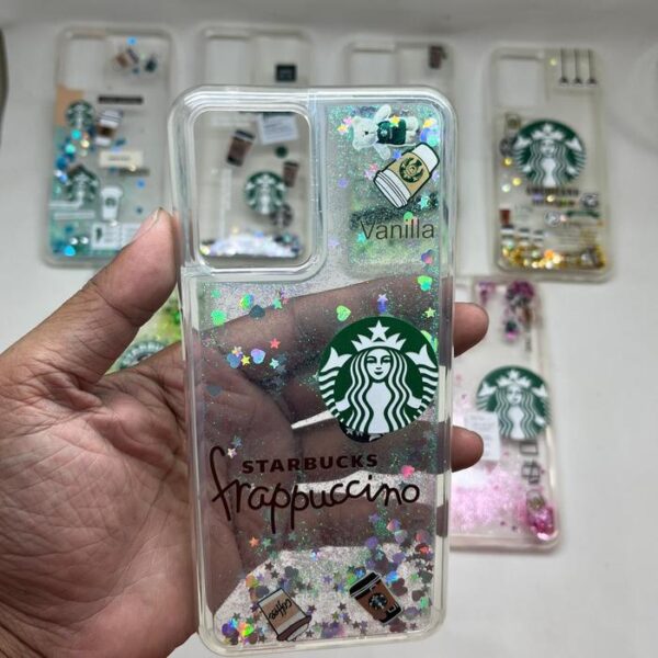 Case TPU Glitter Starbucks Casing Handphone Case Glitter - Gambar 2
