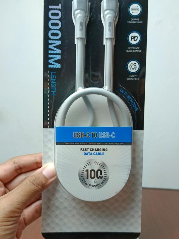 Kabel Data Excellence Salvia 100W C TO C Super Fast Charging Type-C to Type-C - Gambar 2