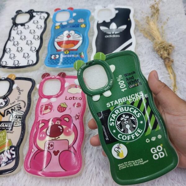 Case TPU Monster Gelombang Casing Handphone Softcase Karakter - Gambar 2