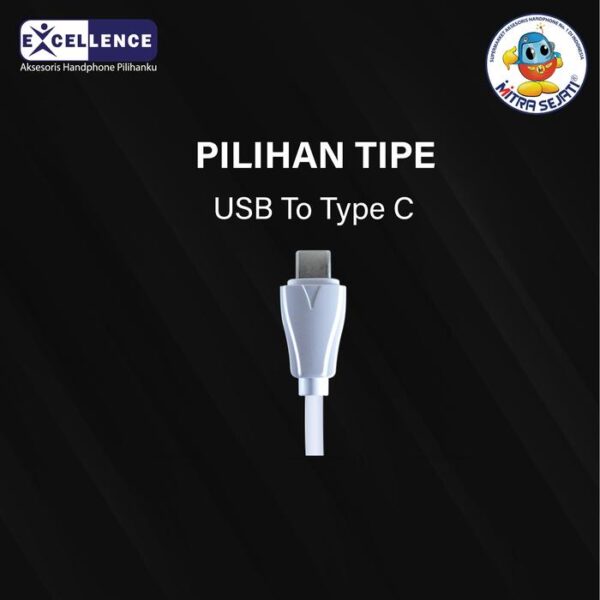 Travel Charger Excellence Ruby 3.0 Qualcomm Quick Charge Fast Charging Micro, Type C, iPhone Kabel Panjang- Bergaransi Excellence Premium Care Panjang - Gambar 4
