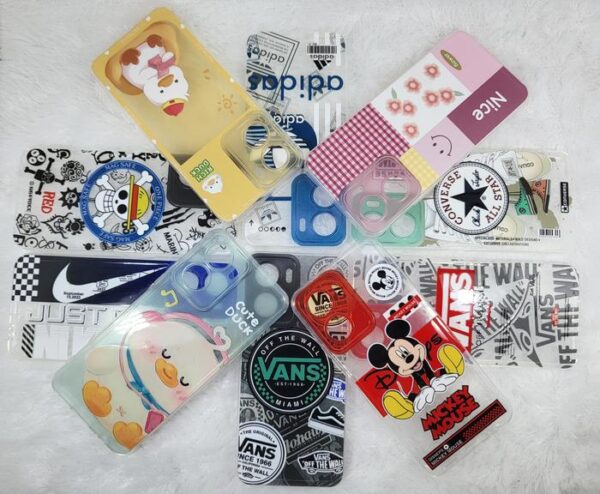 Case TPU Gradasi Printing Casing Handphone Softcase Motif Lucu