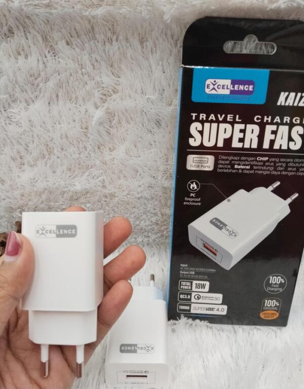 Kepala Charger Excellence VOOC Kaizer 18W - Gambar 5
