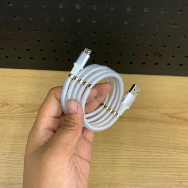 Kabel Data Excellence Magnolia 2.4A Micro/Type-C Kabel Magnet - Gambar 2