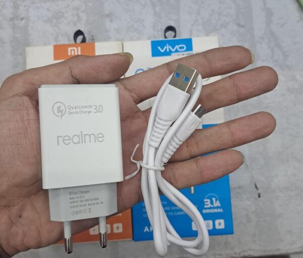 Travel Charger AK933 QC3.0 3.1A Micro USB Universal Charger Handphone