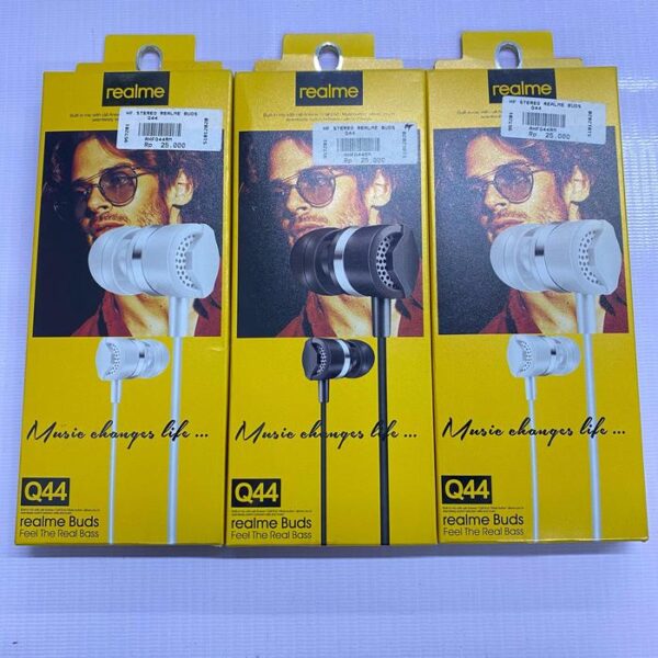 Handsfree Stereo Buds Q44 Earphone Headset Headphone - Gambar 7
