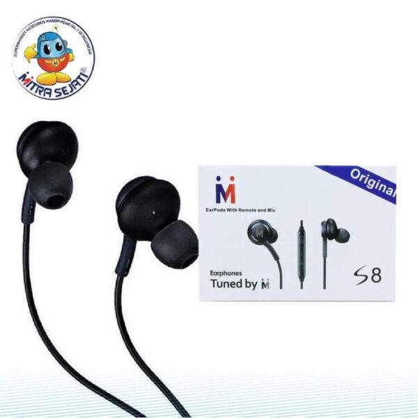 Handsfree MS IG955 S8 Earphone Headset Headphone - Gambar 3