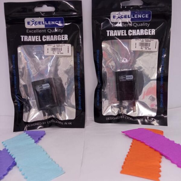 Kepala Charger Excellence USB 1000mAh - Gambar 5