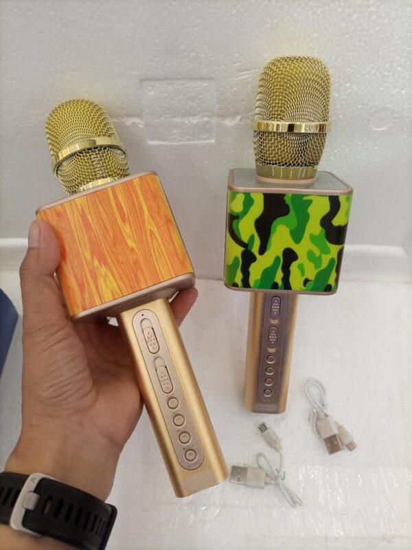 Microphone Bluetooth Speaker YS10A Karaoke Mikrofon Wireless Tanpa Kabel