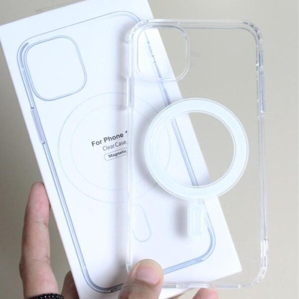 Case Transparan Bening Magsafe Casing Handphone Bening Transparan - Gambar 2