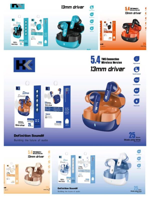Handsfree Bluetooth HK TWS Y138 Headset Wireless
