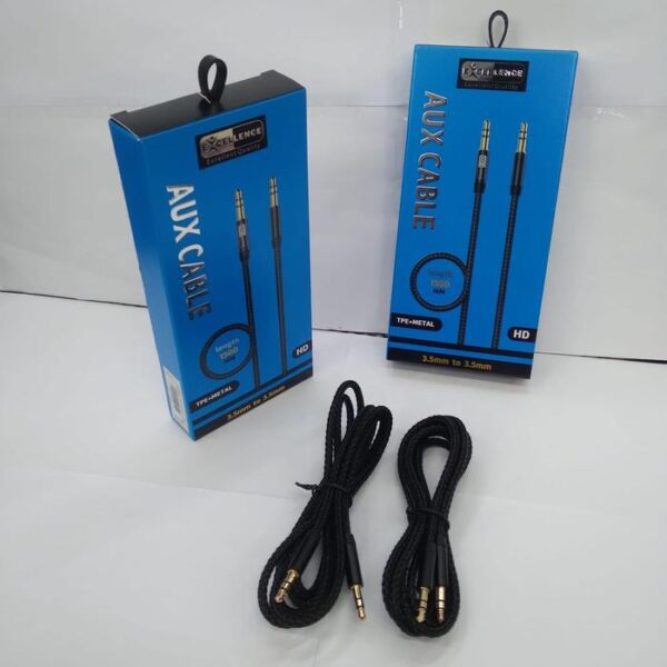 Kabel Aux Excellence Murraya 3.5mm Kabel Audio - Gambar 4