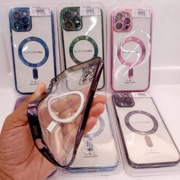 Case Magsafe Electroplating Casing Handphone Softcase - Gambar 2