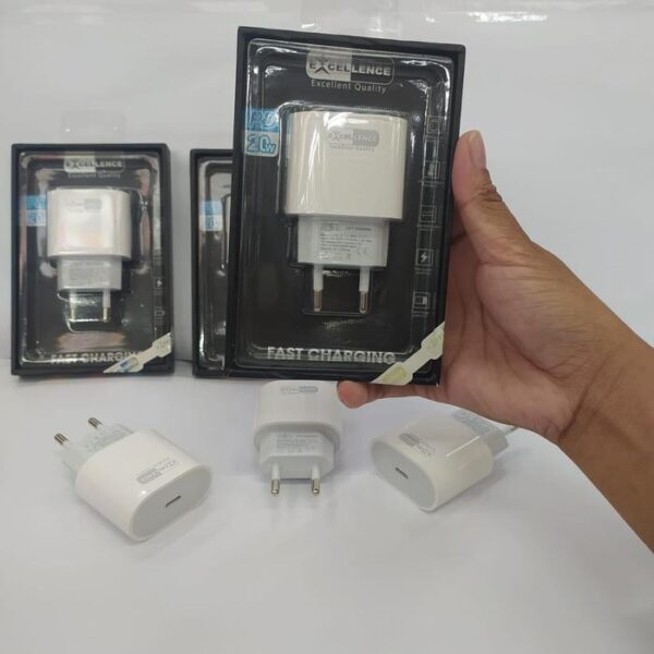 Kepala Charger Excellence PD 20W USB C - Gambar 4
