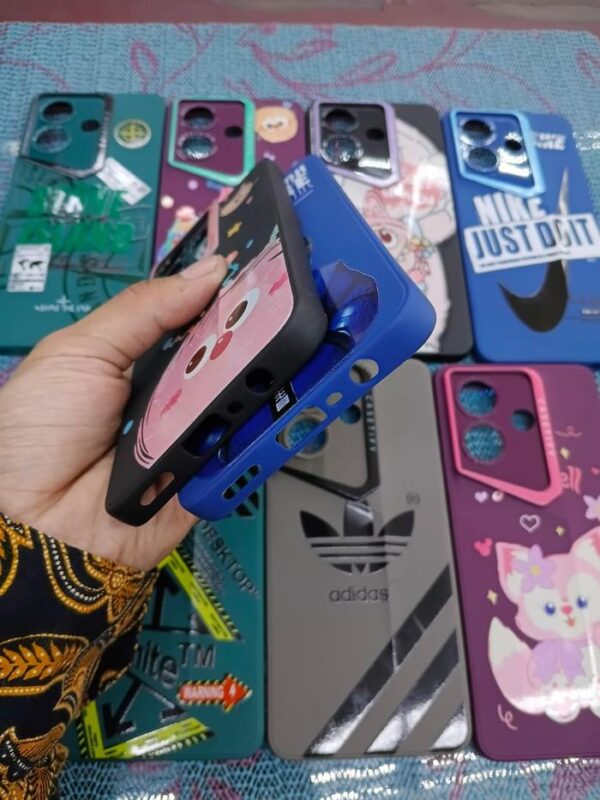 Case TPU Printing Lens Warna Casing Handphone Softcase - Gambar 3