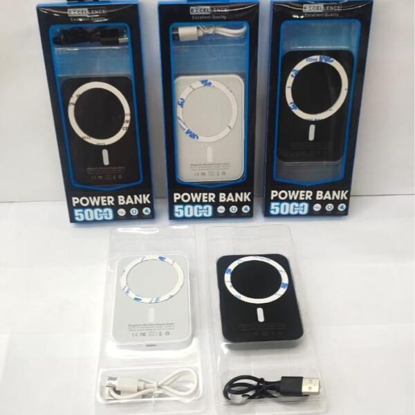 Travel Charger Powerbank Excellence Wireless 10W 5000mAh - Gambar 6