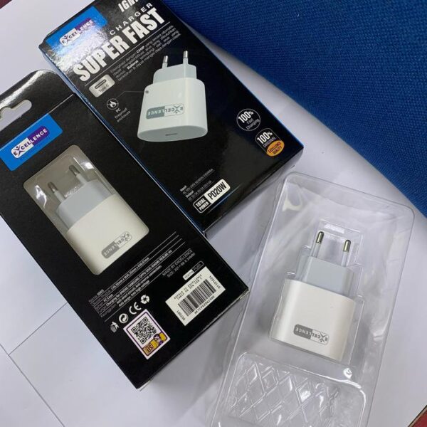 Kepala Charger Excellence Ignis PD 20W USB C - Gambar 4