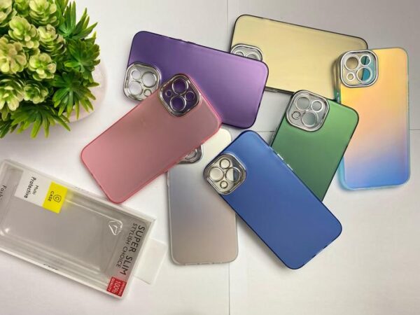 Case IMD Warna Camera Protect Silver Casing Handphone Hardcase Hologram - Gambar 4