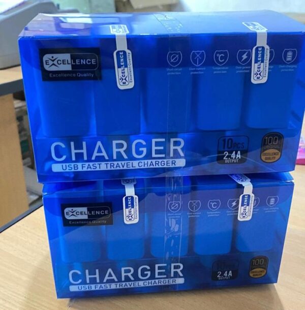 Kepala Charger Excellence 2.1A Kagura Isi 20/1 pcs Kepala Charge Handphone - Gambar 5
