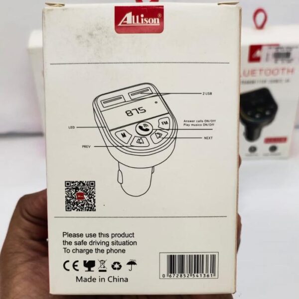 Car Charger Modulator Bluetooth ALS-A136 Charger Handphone - Gambar 7