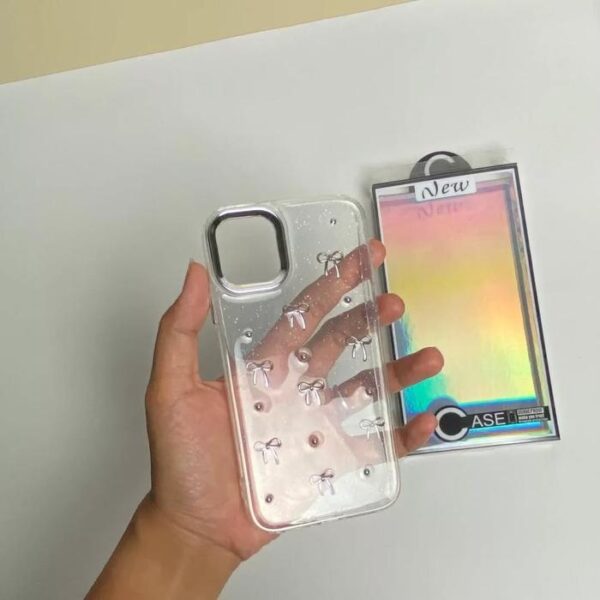 Case Premium Pita Kerlip Casing Handphone Case Hp Unik Lucu Transparan - Gambar 3