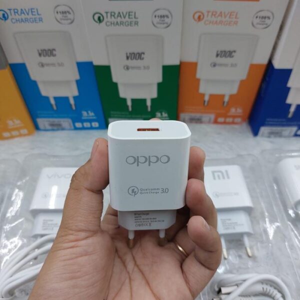 Travel Charger Smart E35 Vooc QC3.0 Micro USB Charger Handphone - Gambar 3