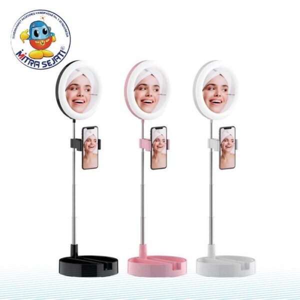 Holder Hp Fill Light Bracket Mirror G3 - Gambar 4