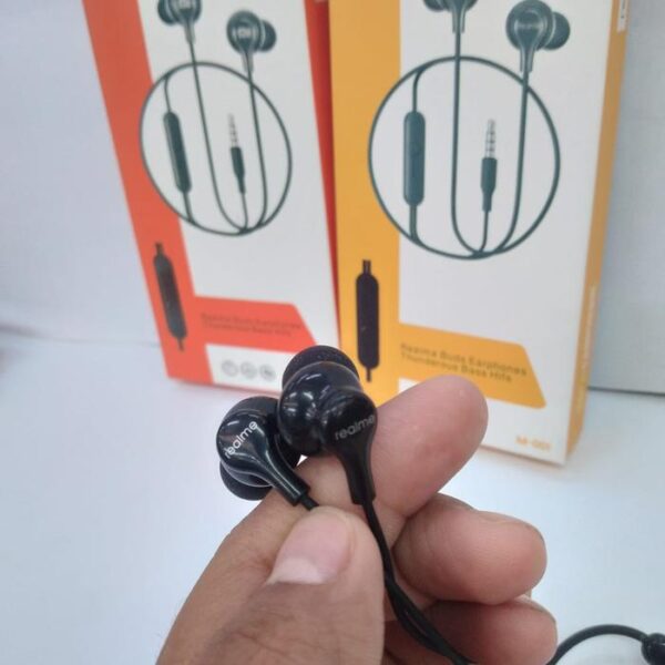 Handsfree Stereo Bass Earphone Headset Headphone Jack 3.5mm - Gambar 3
