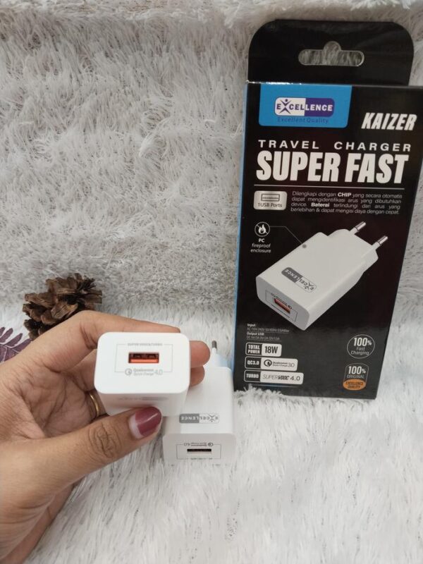 Kepala Charger Excellence VOOC Kaizer 18W - Gambar 4