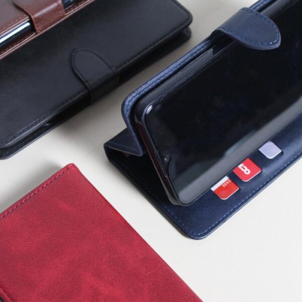 LC Flip Cover TPU Retro Case Hp Flip Cover Retro Casing Handphone - Gambar 5