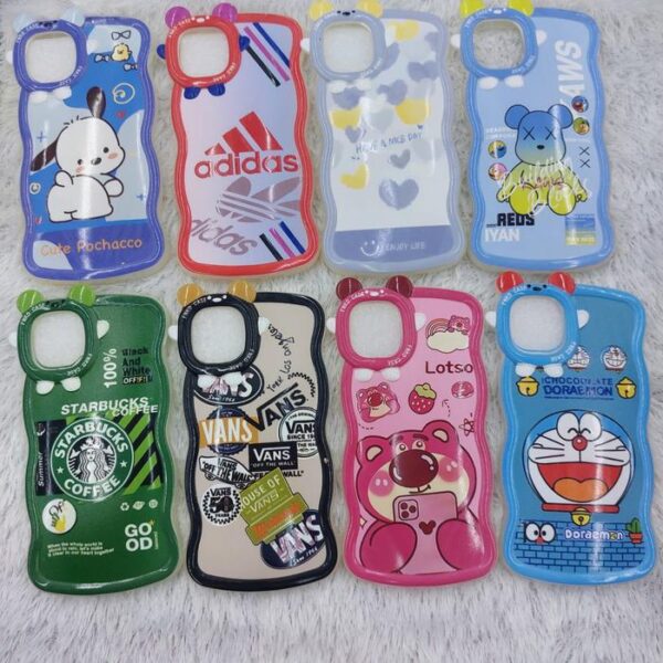 Case TPU Monster Gelombang Casing Handphone Softcase Karakter - Gambar 5