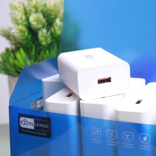 Kepala Charger Excellence 2.1A Kagura Isi 20/1 pcs Kepala Charge Handphone - Gambar 4