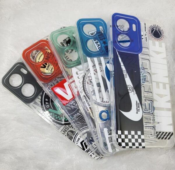Case TPU Gradasi Printing Casing Handphone Softcase Motif Lucu - Gambar 3
