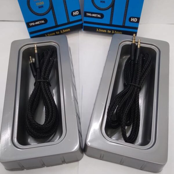 Kabel Aux Excellence Murraya 3.5mm Kabel Audio - Gambar 3
