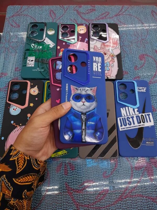 Case TPU Printing Lens Warna Casing Handphone Softcase - Gambar 2