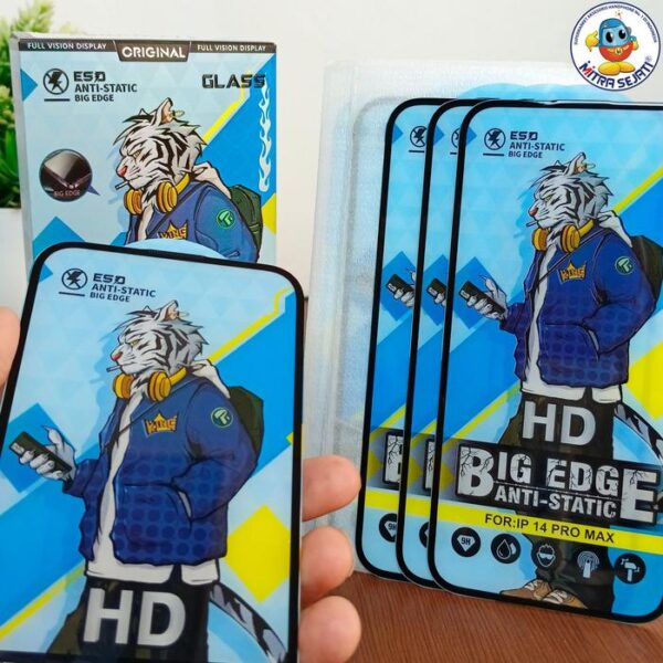 EXCELLENCE Tempered Glass Anti-Static Bening untuk IP Layar