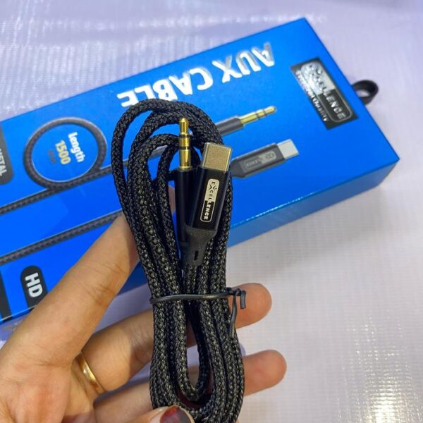 Kabel Aux Excellence Canna Type C-3.5mm Aux C to Jack 3.5mm - Gambar 2