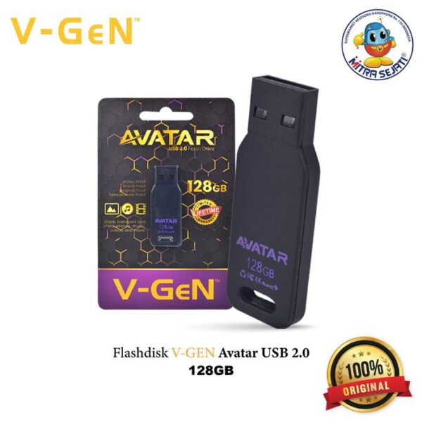 Flash Disk V-Gen Avatar 8GB/16GB/32GB/64GB/128GB Original - Gambar 5
