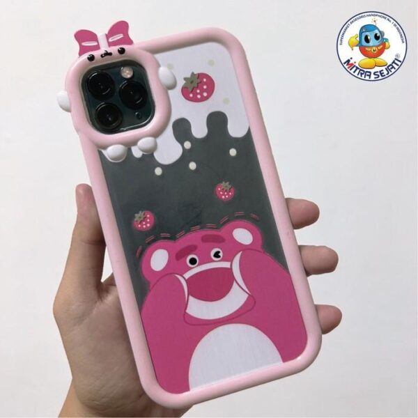 Case TPU Cute Little Monster untuk tipe Handphone Oppo - Gambar 2