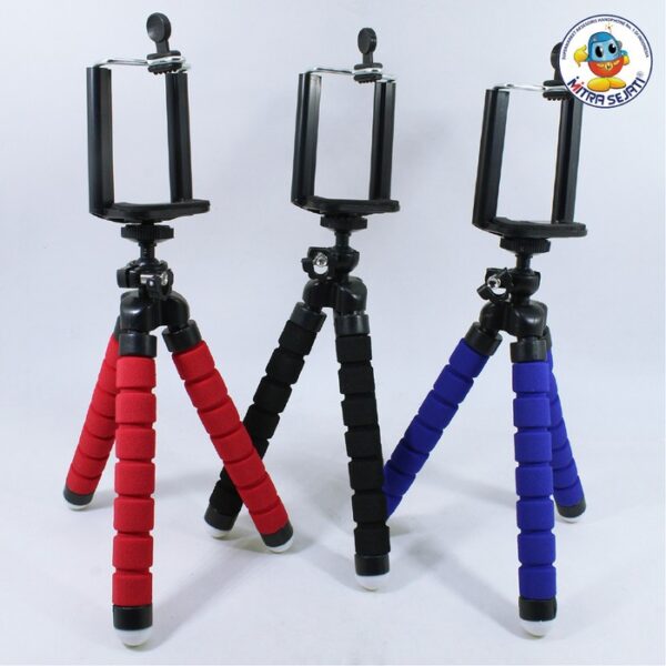 Tripod Spider Mini Flexible Stand Camera Tripod Mini-ATRSPISMS - Gambar 4