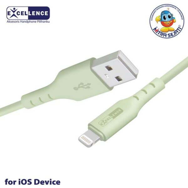 EXCELLENCE Kabel Data Orris 3A Fast Charging Lightning - Gambar 2