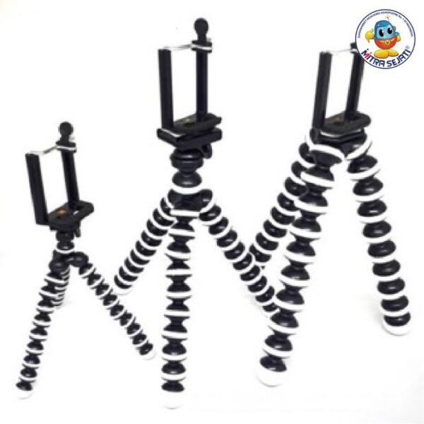 Tripod Gorilla free Holder U Tripod Handphone High Quality size S/M/L - Gambar 4