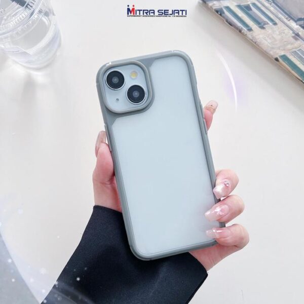 EXCELLENCE Case Acrylic Armor Casing Handphone Akrilik Hardcase Case Bening Transparan - Gambar 4