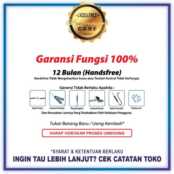EXCELLENCE Handsfree Rocky Lightning - Gambar 5