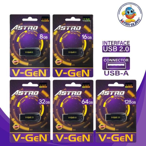 FlashDisk VGEN Astro 8GB/16GB/32GB/64GB/128GB - Gambar 3