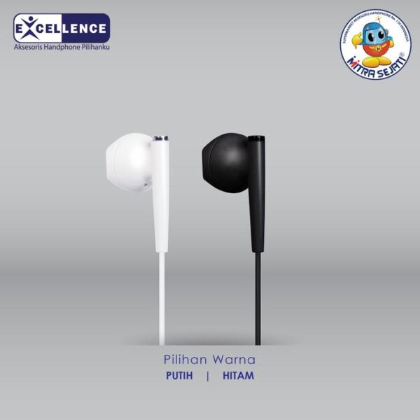 Handsfree Excellence Stereo daffy Jack 3.5mm - Gambar 5