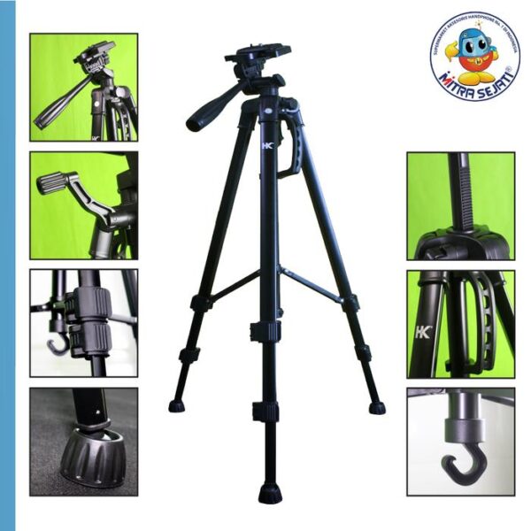 Tripod Handphone HK 168 Original Tripod Camera - Gambar 2