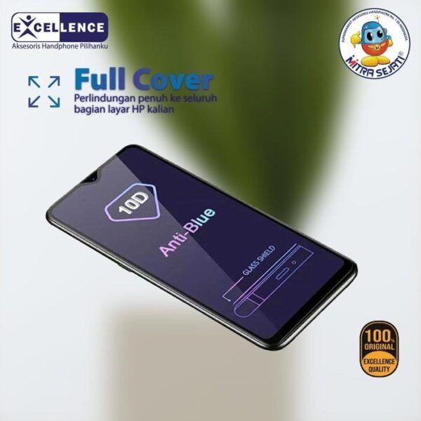 EXCELLENCE Tempered Glass anti radiasi anti blue untuk Vivo Y series - Gambar 4