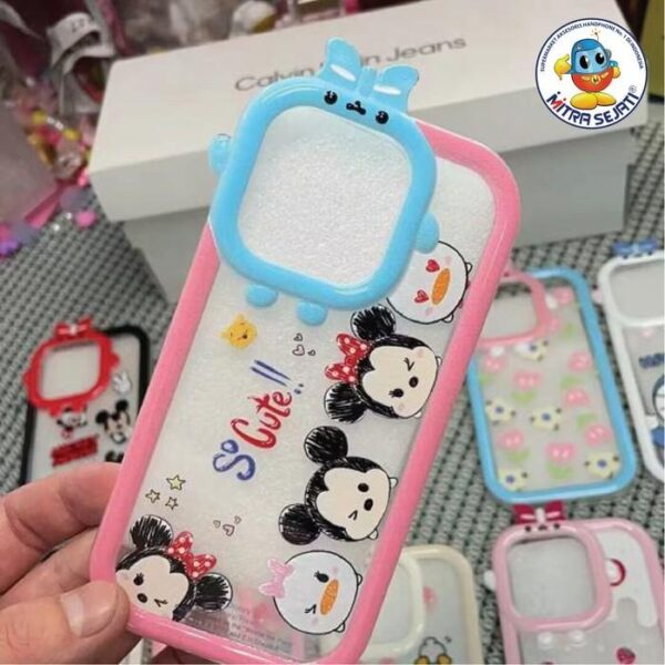 Case TPU Cute Little Monster untuk tipe Handphone Oppo - Gambar 3