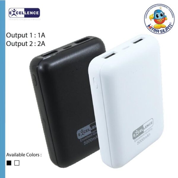 EXCELLENCE Powerbank Liquor 5000mAh Pengisian Cepat - Gambar 2